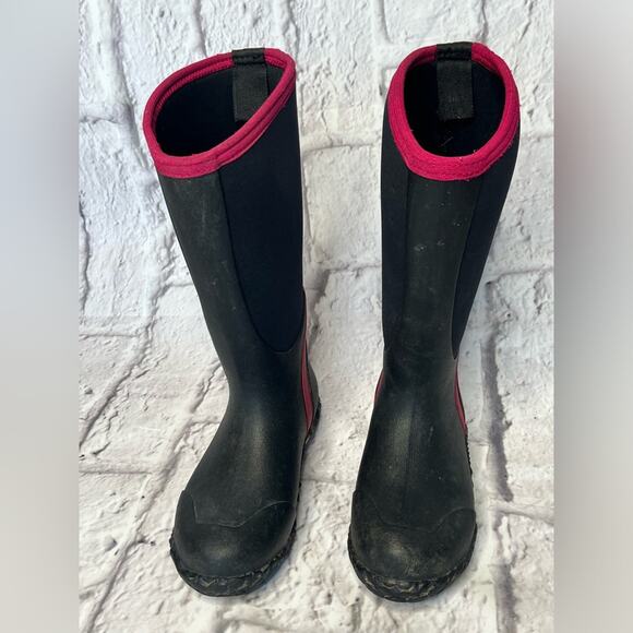 LACROSSE  ALPHA LITE BOOT  WOMENS BLACK & PINK  SIZE 6 (DISCONTIUED) - Picture 2 of 8